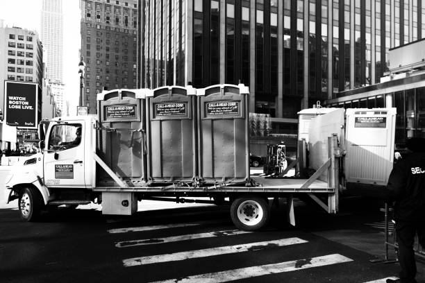 Porta potty delivery and setup in Wauseon, OH